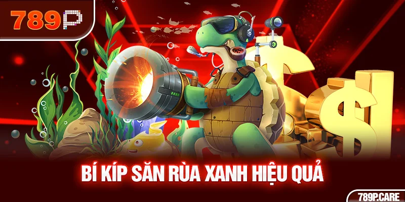 Bí kíp săn rùa xanh hiệu quả